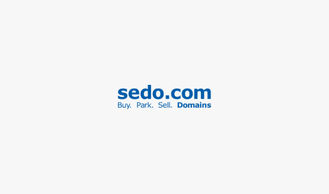 Sedo, one of the best domain auction sites