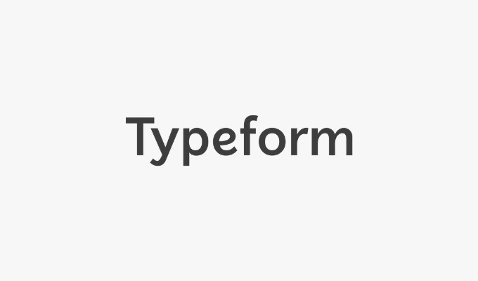 Typeform, one of the best online form builders.