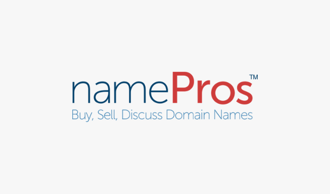 NamePros, one of the best domain auction sites