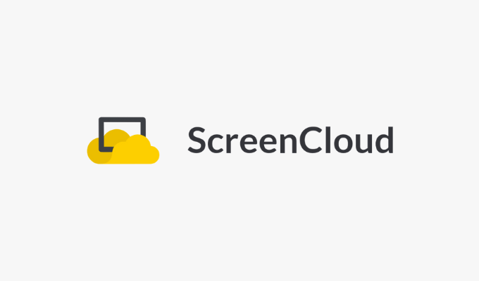 ScreenCloud, one of the best digital signage software solutions.