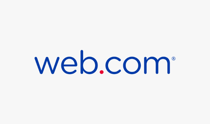 Web.com brand logo.