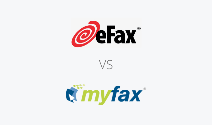 eFax vs. MyFax