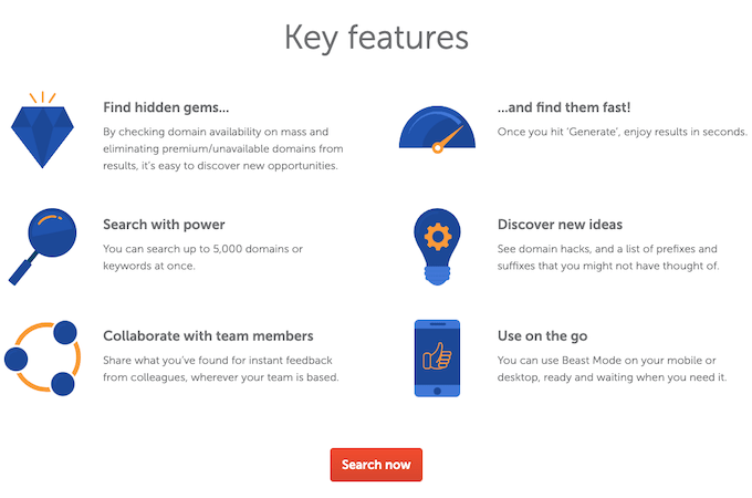 A list of Namecheap bulk domain purchasing key features