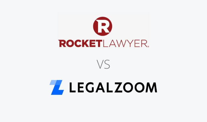 Rocket Lawyer vs. LegalZoom