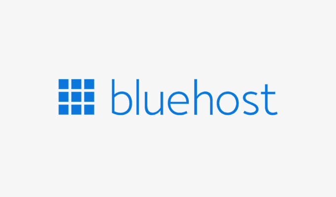 Bluehost brand logo image.
