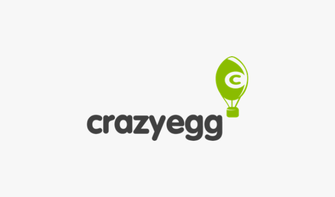 Crazy Egg brand logo image. 