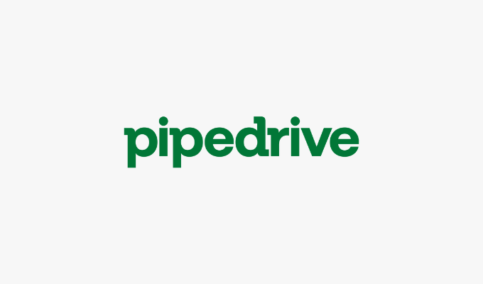 Pipedrive brand logo.