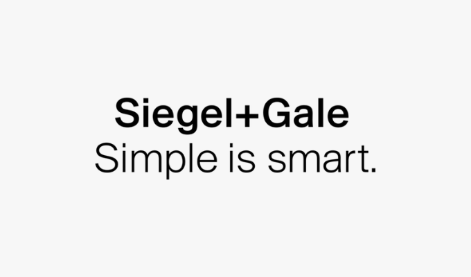 Siegel+Gale brand logo.