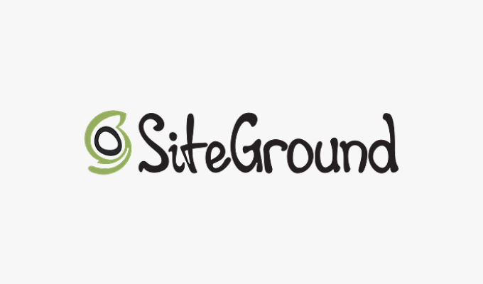 SiteGround brand logo image.