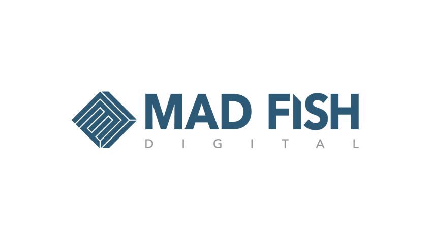 Mad Fish Digital logo. 