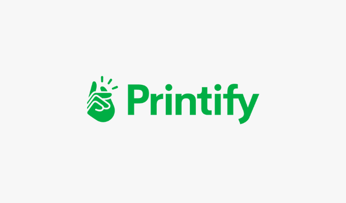 Printify logo for QuickSprout Printify review. 