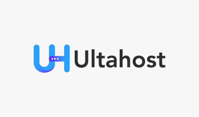 UltaHost logo for QuickSprout UltaHost review.