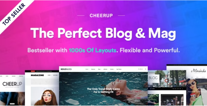 CheerUp WordPress Theme