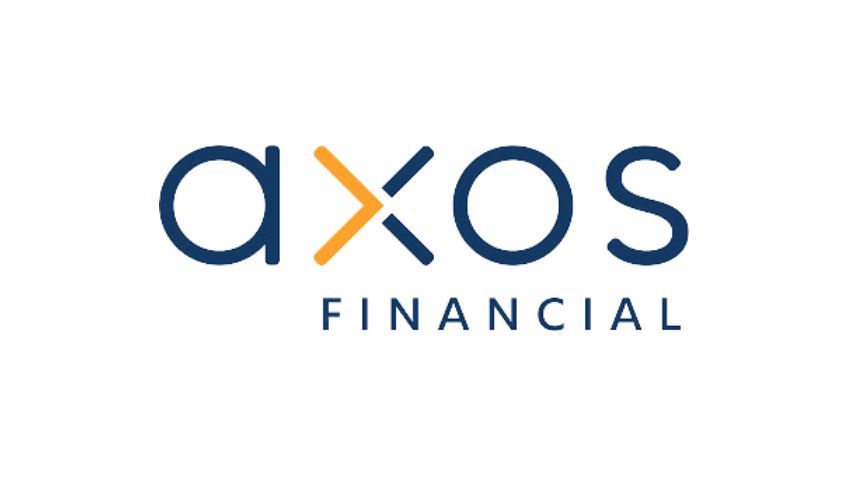 Logo-ul companiei Axos Bank.