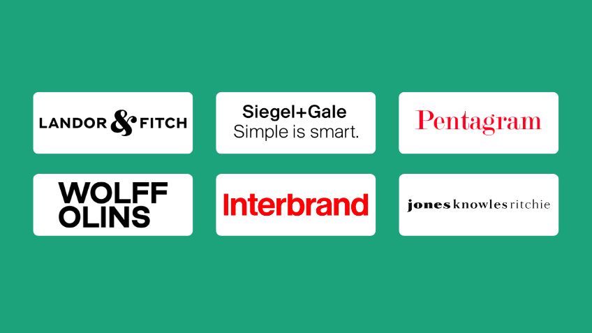 Best Branding Agencies company logos. 