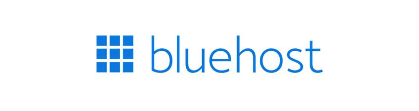 Bluehost company logo.