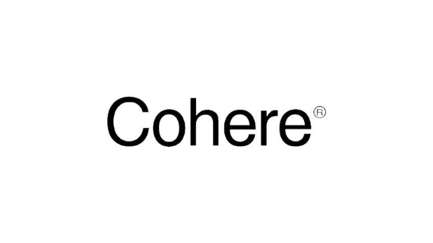 Cohere company logo.