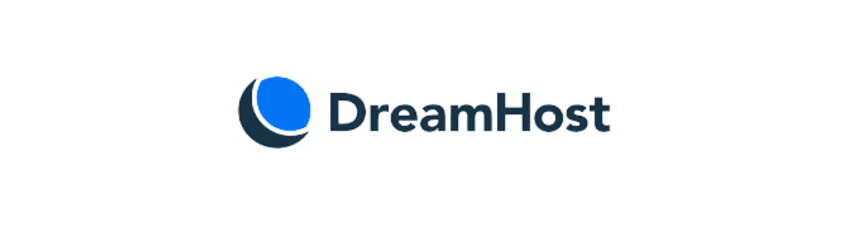 Logo-ul companiei DreamHost.