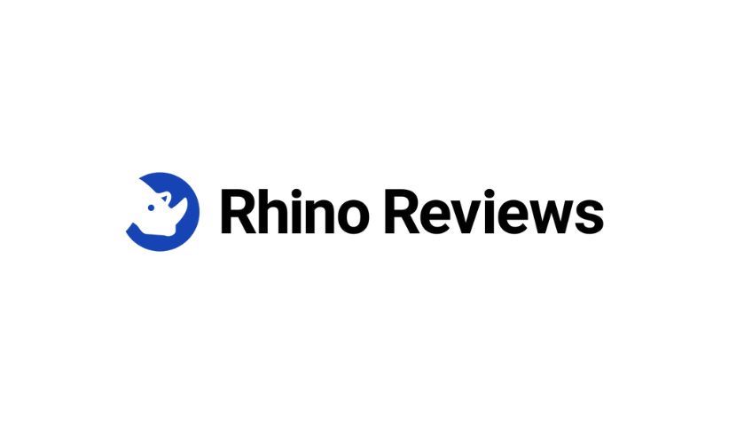 Rhino Reviews company logo.