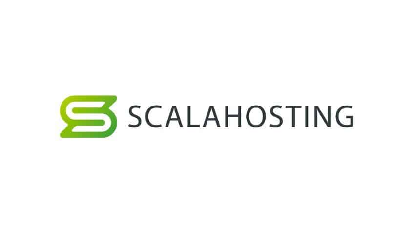 Logo-ul companiei Scala Hosting.