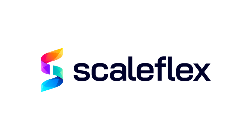 Scaleflex company logo.