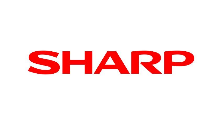 Sharp company logo.