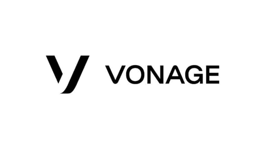 Vonage company logo.