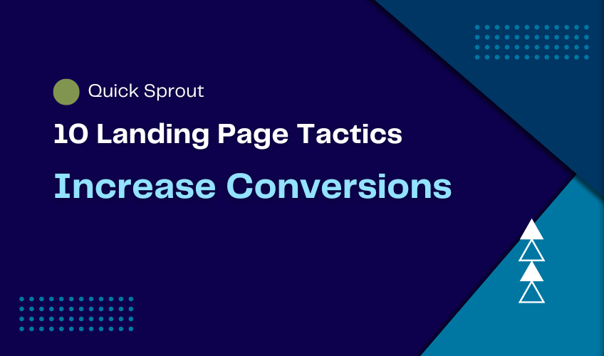 money 10 Landing Page Tactics to Increase Conversions