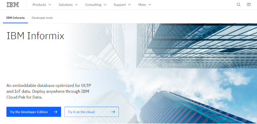 IBM Informix homepage