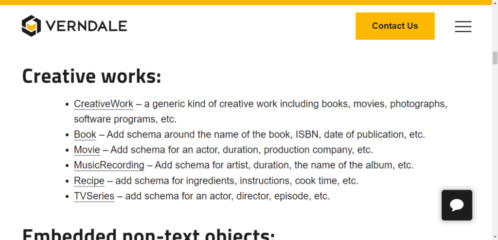 image21 Image with a table of common itemtypes.