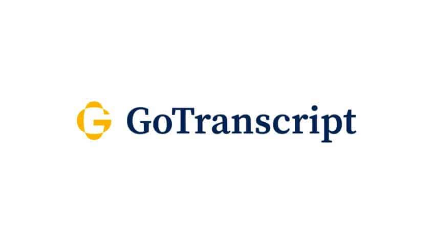 GoTranscript logo.