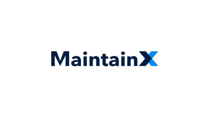 MaintainX logo.