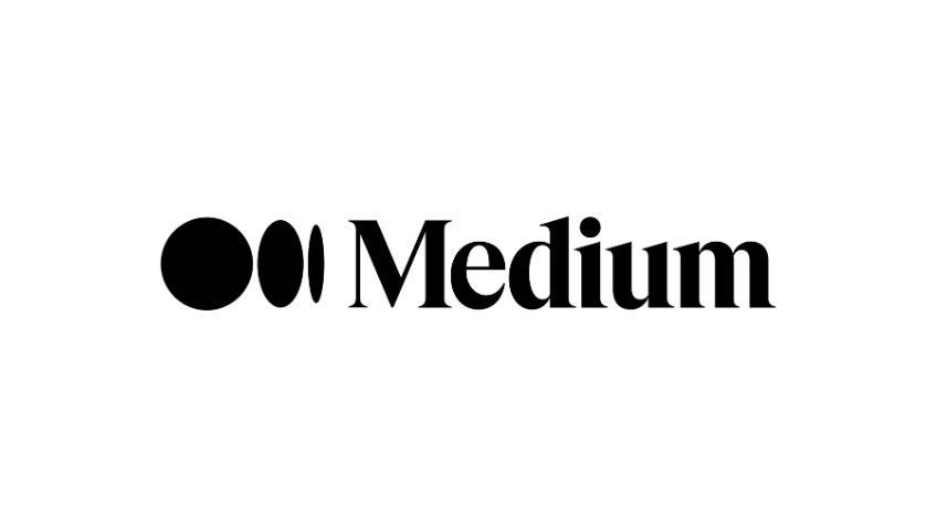 Medium logo. 