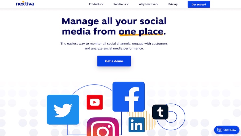 Manage social media all in one place with Nextiva 