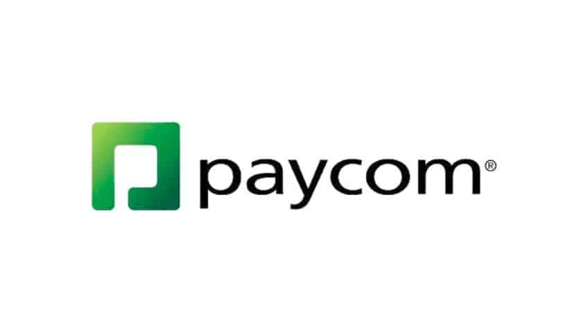 Paycom logo.