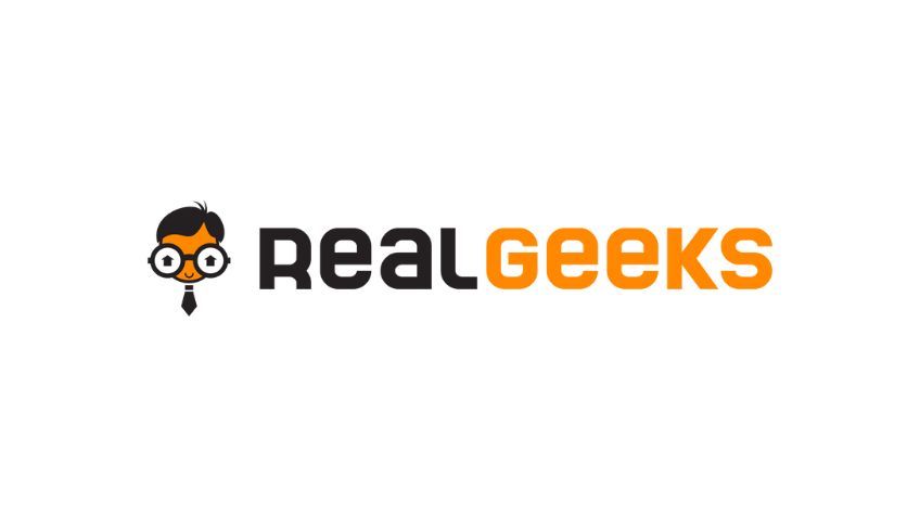 Real Geeks logo.