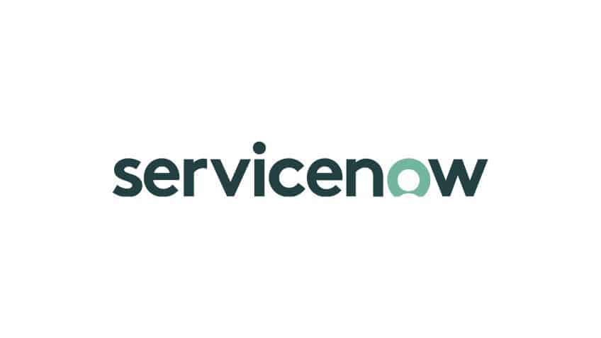 ServiceNow logo.