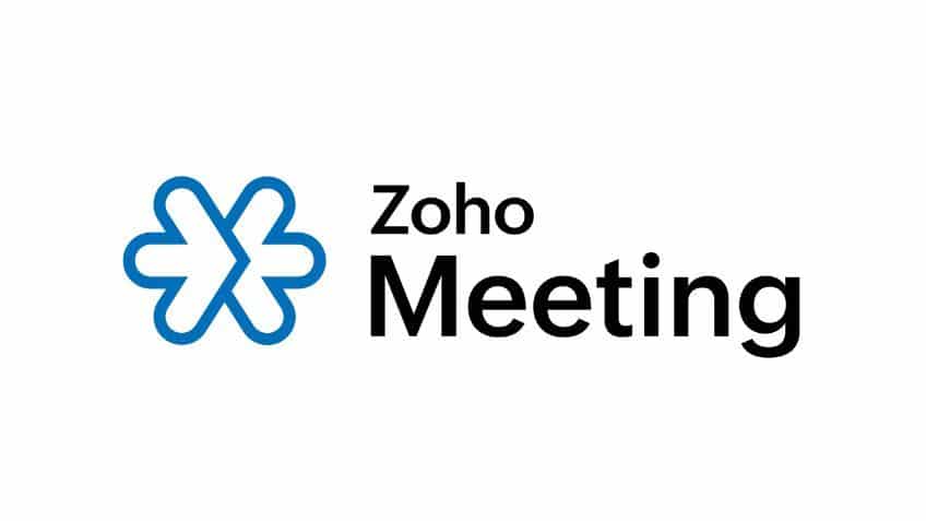 Zoho Meeting logo.