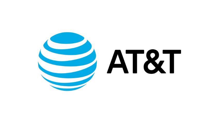 AT&T logo. 