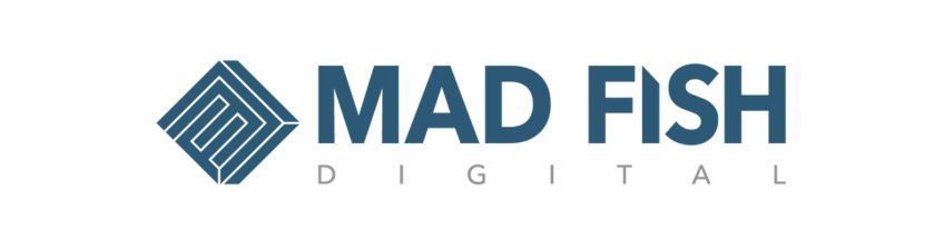 Mad Fish Digital logo. 