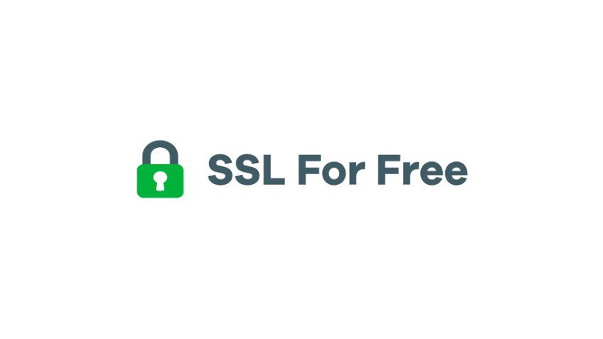 SSL For Free logo. 