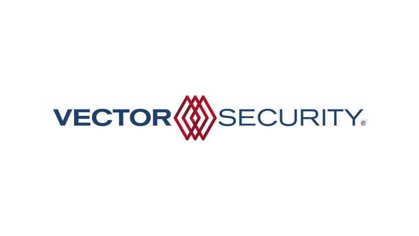 Vector Security logo. 