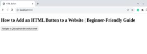 How to Make HTML Buttons the Easy Way