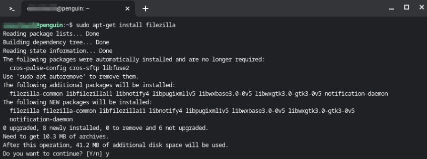 Command prompt screen for computer terminal. 