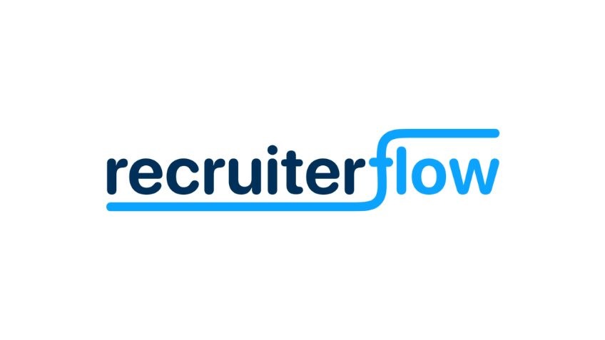 Recruiterflow logo for QuickSprout Recruiterflow review. 